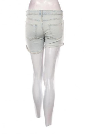 Damskie szorty Bershka, Rozmiar S, Kolor Niebieski, Cena 20,99 zł