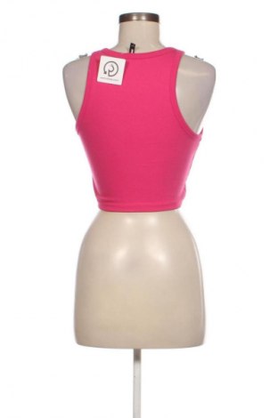 Damska koszulka na ramiączkach Sinsay, Rozmiar L, Kolor Różowy, Cena 22,71 zł