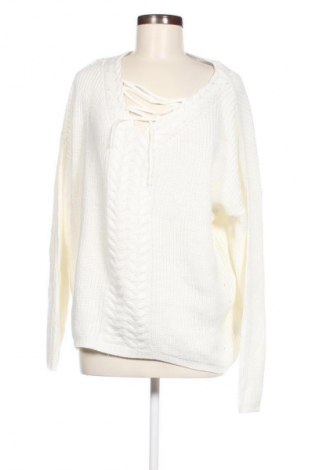 Дамски пуловер Beloved, Размер L, Цвят Бял, Цена 4,60 €