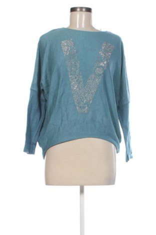 Дамски пуловер Unbranded, Размер M, Цвят Син, Цена 3,06 €