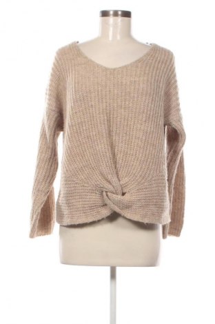 Дамски пуловер Unbranded, Размер M, Цвят Бежов, Цена 3,06 €