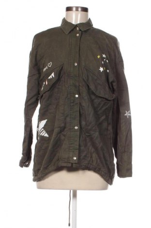 Dámská bunda  Zara Trafaluc, Velikost S, Barva Zelená, Cena  79,00 Kč