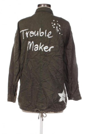 Dámská bunda  Zara Trafaluc, Velikost S, Barva Zelená, Cena  79,00 Kč