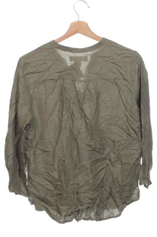 Dziecięca bluzka H&M, Rozmiar 15-18y/ 170-176 cm, Kolor Zielony, Cena 6,99 zł