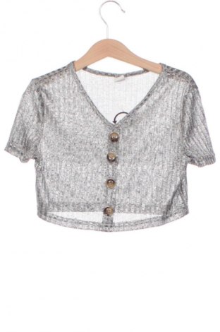 Dziecięca bluzka SHEIN, Rozmiar 10-11y/ 146-152 cm, Kolor Szary, Cena 6,99 zł