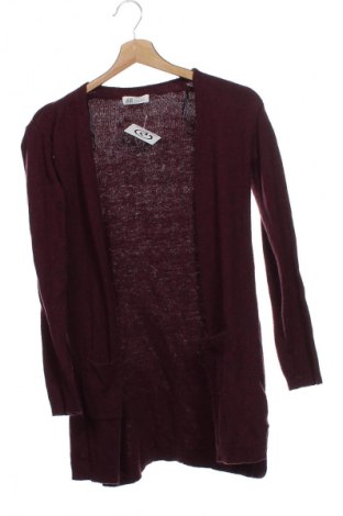 Kinder Strickjacke H&M, Größe 10-11y/ 146-152 cm, Farbe Lila, Preis 3,99 €