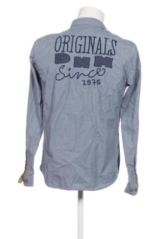 Herrenhemd Originals By Jack & Jones, Größe L, Farbe Blau, Preis € 1,99