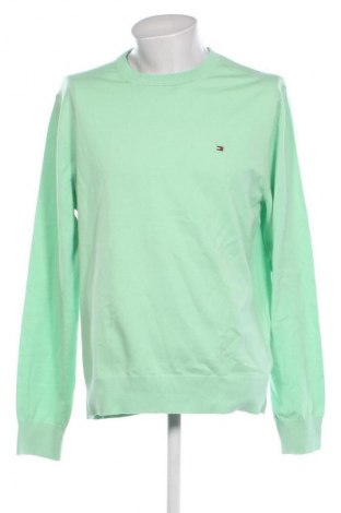 Pulover de bărbați Tommy Hilfiger, Mărime XL, Culoare Verde, Preț 177,99 Lei