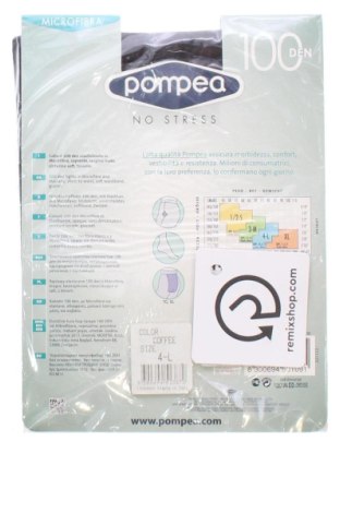 Чорапогащник Pompea, Размер L, Цвят Черен, Цена 16,00 €
