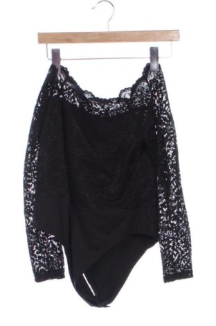Дамска блуза - боди Unbranded, Размер M, Цвят Черен, Цена 10,63 €