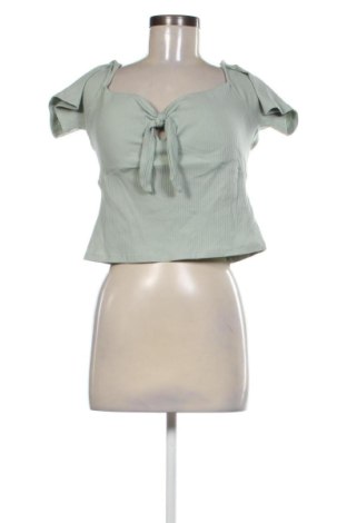 Дамска блуза Aiki Keylook, Размер XL, Цвят Зелен, Цена 10,22 €