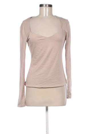 Bluză de femei Amisu, Mărime M, Culoare Bej, Preț 31,28 Lei