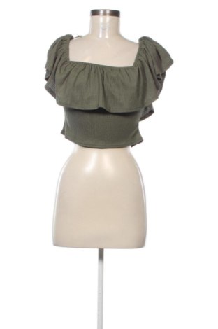 Bluză de femei Amisu, Mărime M, Culoare Verde, Preț 60,99 Lei