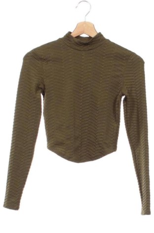 Damen Shirt Bershka, Größe XS, Farbe Grün, Preis € 12,99