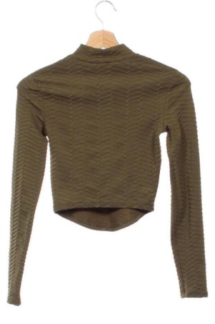 Damen Shirt Bershka, Größe XS, Farbe Grün, Preis € 12,99