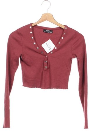 Damen Shirt Bershka, Größe XS, Farbe Aschrosa, Preis € 12,99
