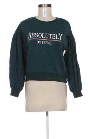 Дамска блуза Bershka, Размер L, Цвят Зелен, Цена 5,11 €