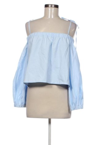 Bluză de femei Bershka, Mărime M, Culoare Albastru, Preț 83,41 Lei