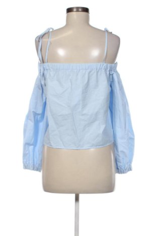 Bluză de femei Bershka, Mărime M, Culoare Albastru, Preț 83,41 Lei