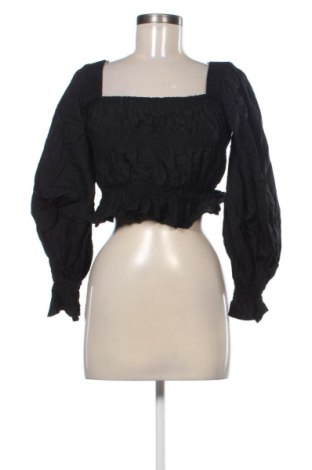 Дамска блуза Bershka, Размер M, Цвят Черен, Цена 10,22 €