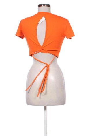 Damen Shirt Bershka, Größe S, Farbe Orange, Preis 9,99 €