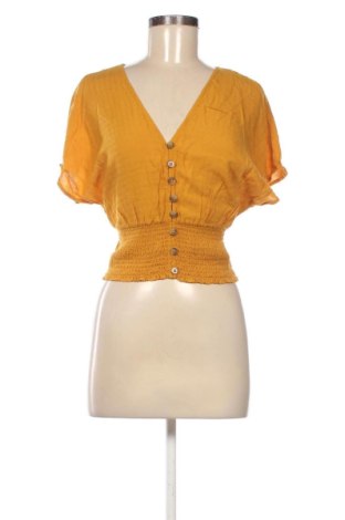 Damen Shirt Bershka, Größe S, Farbe Gelb, Preis € 7,67