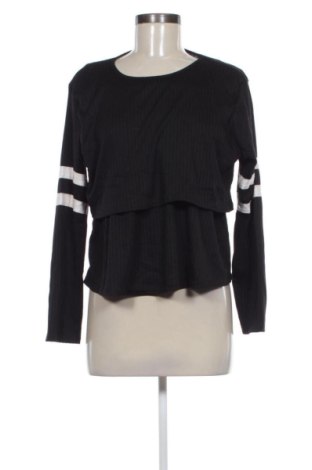 Γυναικεία μπλούζα Boohoo, Μέγεθος L, Χρώμα Μαύρο, Τιμή 18,99 €