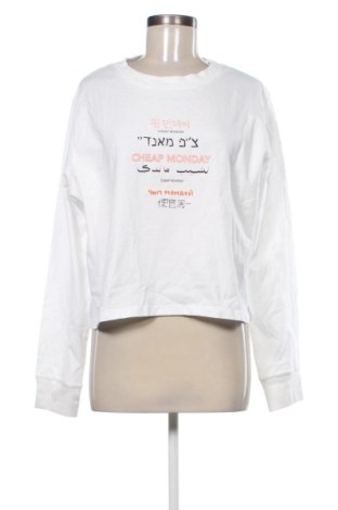 Γυναικεία μπλούζα Cheap Monday, Μέγεθος L, Χρώμα Λευκό, Τιμή 43,08 €