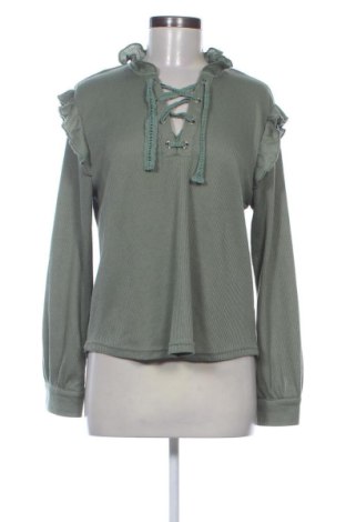 Дамска блуза Cherry Paris, Размер XS, Цвят Зелен, Цена 10,22 €