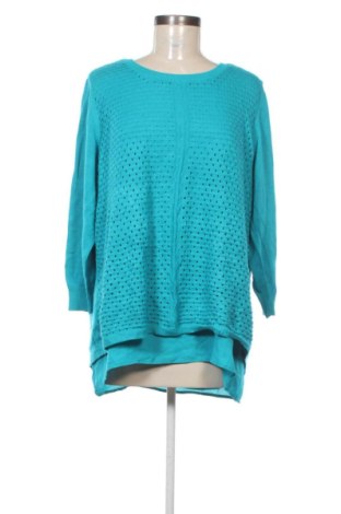 Bluză de femei Christopher & Banks, Mărime L, Culoare Albastru, Preț 60,99 Lei