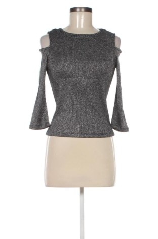 Bluzka damska Clockhouse, Rozmiar L, Kolor Srebrzysty, Cena 20,99 zł