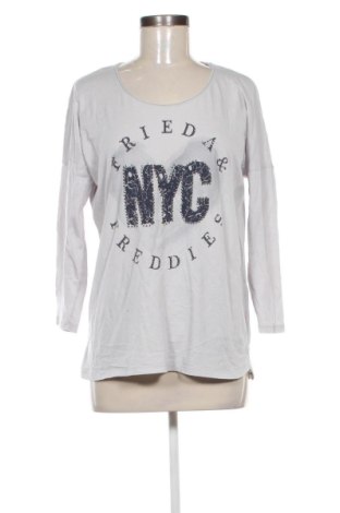 Damen Shirt Frieda & Freddies, Größe M, Farbe Grau, Preis € 42,00