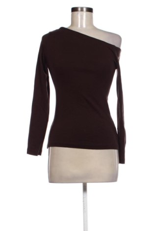 Bluzka damska FullaModa, Rozmiar L, Kolor Brązowy, Cena 21,43 zł