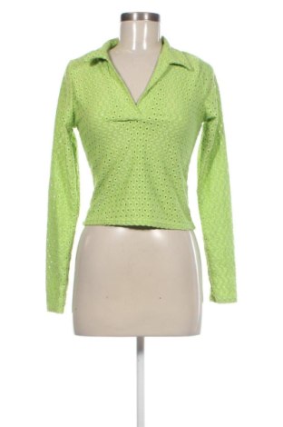 Дамска блуза H&M, Размер S, Цвят Зелен, Цена 10,22 €