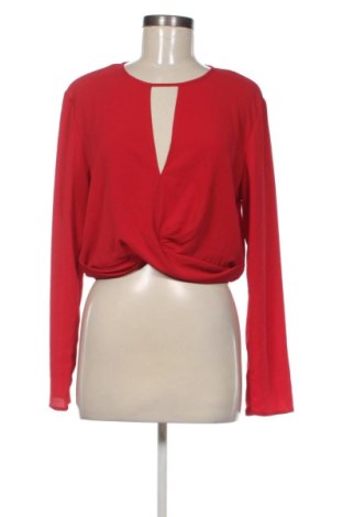 Bluzka damska H&M Divided, Rozmiar L, Kolor Czerwony, Cena 53,58 zł