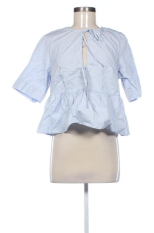 Дамска блуза H&M Divided, Размер L, Цвят Син, Цена 4,60 €