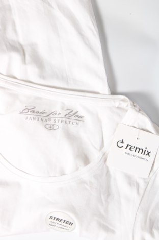 Damen Shirt Janina, Größe M, Farbe Weiß, Preis € 6,99