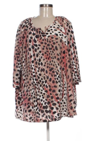 Γυναικεία μπλούζα Laura Torelli, Μέγεθος 4XL, Χρώμα Πολύχρωμο, Τιμή 11,99 €