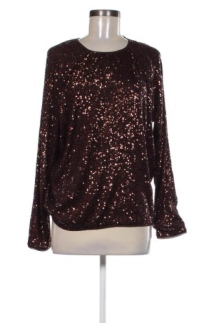 Дамска блуза Maison 123, Размер L, Цвят Кафяв, Цена 42,00 €