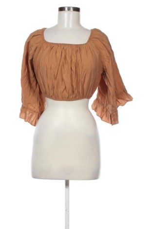 Дамска блуза Mixeri, Размер M, Цвят Кафяв, Цена 8,69 €