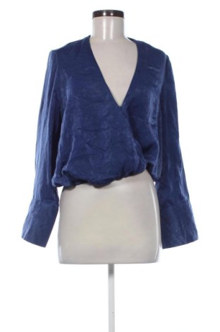 Bluză de femei NA-KD, Mărime L, Culoare Albastru, Preț 107,99 Lei