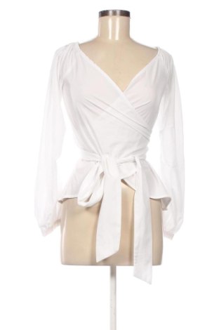 Bluză de femei NA-KD, Mărime S, Culoare Alb, Preț 57,35 Lei