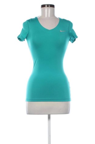 Дамска блуза Nike, Размер XS, Цвят Зелен, Цена 17,89 €