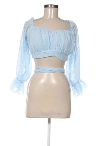 Bluză de femei SHEIN, Mărime M, Culoare Albastru, Preț 60,99 Lei