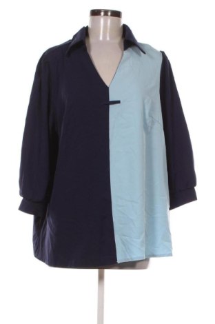 Дамска блуза SHEIN, Размер XL, Цвят Син, Цена 10,22 €