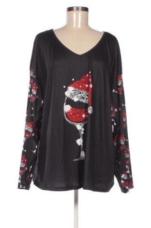 Női blúz SHEIN, Méret 3XL, Szín Fekete, Ár 4 050 Ft