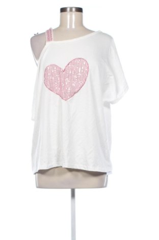 Bluzka damska SHEIN, Rozmiar XXL, Kolor Biały, Cena 38,99 zł