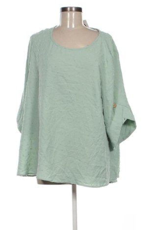 Bluzka damska SHEIN, Rozmiar XXL, Kolor Zielony, Cena 37,99 zł