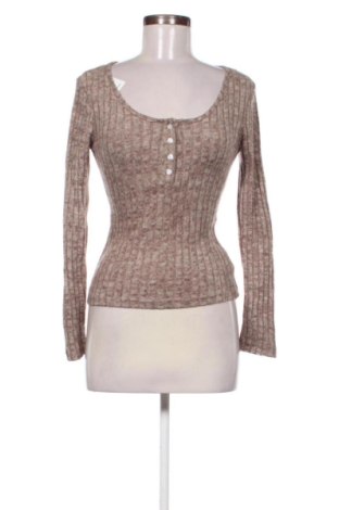 Γυναικεία μπλούζα SHEIN, Μέγεθος XS, Χρώμα  Μπέζ, Τιμή 9,99 €