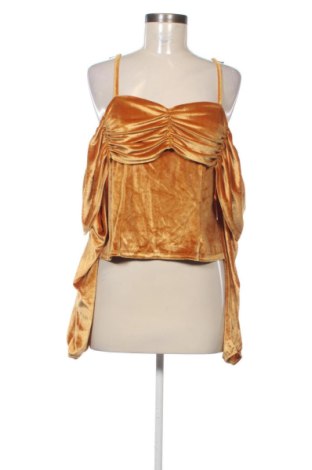 Dámská halenka SHEIN, Velikost XL, Barva Zlatistá, Cena  283,00 Kč